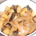 あっちょぴん's cooksnap of when they made なすとジャガイモの梅煮.