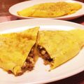 ビーちゃんマム's cooksnap of when they made 豆腐とひき肉のボリュームオムレツ卵焼き.