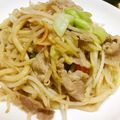 ゆきえまる's cooksnap of when they made ポン酢で野菜たっぷり焼うどん.