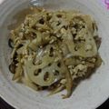 ひろみつばち's cooksnap of when they made 簡単10分♡蓮根のカレーそぼろあんかけ.