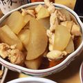 azuyyy's cooksnap of when they made 味しみ抜群！鶏肉と大根の煮物.