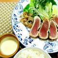 賢くんママ's cooksnap of when they made ✾鮪の洋風たたき大蒜グレフルマヨサラダ✾.