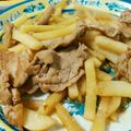 09mik's cooksnap of when they made シャキシャキ大根と豚肉の炒め物.
