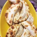 かとる's cooksnap of when they made 餃子の皮でアップルパイ.