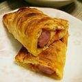 さとﾊﾙ's cooksnap of when they made ＊チーズウインナーパイ＊簡単お手軽♪.