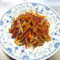 きゃべつ山盛り's cooksnap of when they made さつまいもとにんじんのきんぴら.