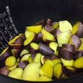 pMAOq0v0's cooksnap of when they made 混ぜるだけ！炊飯器で大学芋♪.