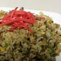 福☆犬's cooksnap of when they made 塩辛チャーハン.