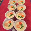 桜CHACHACHA's cooksnap of when they made 失敗なし＆蒸し器なし【ぷるぷる茶碗蒸し】.