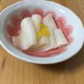 ikutaka617's cooksnap of when they made 聖護院大根のゆず大根漬.