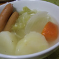 たじ満塁's cooksnap of when they made 圧力鍋★とりハムのスープでポトフ.