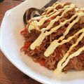 陸ﾏﾏ's cooksnap of when they made ♡オムそばめし♡.
