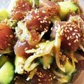 yu・ka・ryu's cooksnap of when they made まぐろとアボカドのポン酢和え.