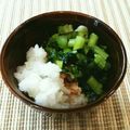 あーこ姐's cooksnap of when they made 野沢菜おろし納豆.