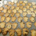 メメ（’v’）'s cooksnap of when they made ざくさくっ！チョコチャンククッキー.
