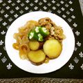 imajiro's cooksnap of when they made ❃ホクホクさつまいもの 肉じゃが風〜❃.