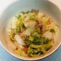 だっふぃ～'s cooksnap of when they made 白菜のレンジお浸し.