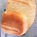 mii♡88's cooksnap of when they made HBで。卵乳なし フワフワ食パン♡.