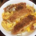 ろくいち⸝⋆'s cooksnap of when they made 余った豚カツでお一人様カツ丼！.