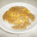 のかまるこ's cooksnap of when they made m鶏そぼろあんかけ丼.