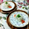 sakuraロゼット's cooksnap of when they made 豆腐のとろろとシラスのせ★.