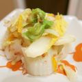 ひーかん's cooksnap of when they made 刻みゆず入り白菜のお浸し.