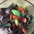 イルカ3's cooksnap of when they made 牛肉とチンゲン菜の甘酢炒め.