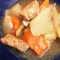ママワン♡'s cooksnap of when they made 豚肉と根菜の煮込み、バルサミコ風味.