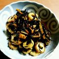 ◆AKN◆'s cooksnap of when they made ちくわと人参で☆ひじき煮物.