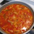 avocado72's cooksnap of when they made 鶏モモ肉と白菜のトマト風煮込み.