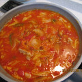 avocado72's cooksnap of when they made 鶏モモ肉と白菜のトマト風煮込み.