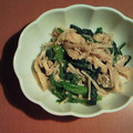 めいぷるるーん's cooksnap of when they made チンして和えるだけ♪小松菜えのき油揚げ.