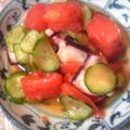 くーこぷ's cooksnap of when they made タコ＆トマトの香りサラダ★.