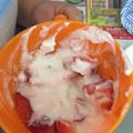さっちゃん☆11's cooksnap of when they made いちごヨーグルト♡.