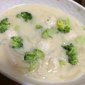 そらとはる:D:D's cooksnap of when they made ふわふわ鶏だんごのコーンクリームシチュー.