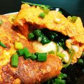 はなたぎ's cooksnap of when they made 簡単！ほうれん草&チーズ入りキムチ卵♪.