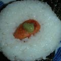 ＭＯＭＯパンダ's cooksnap of when they made 焼きたらことわさびのおにぎり。.