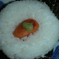 ＭＯＭＯパンダ's cooksnap of when they made 焼きたらことわさびのおにぎり。.