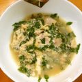 ゆすひと's cooksnap of when they made 大根の葉っぱとベーコンの卵とじ.