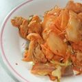 きらり流れ星's cooksnap of when they made 豚こまで豚キムチ.