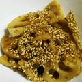 takechanko's cooksnap of when they made 簡単！レンコンのきんぴら♡.