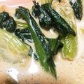 クックもこ。's cooksnap of when they made サッパリ♪ちんげん菜のおひたしサラダ.