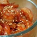 あんずちゃんちのごはん's cooksnap of when they made 韓国風えび焼き.