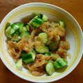 emi___'s cooksnap of when they made 中華クラゲときゅうりのごま油和え.