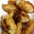 夕飯は６時です's cooksnap of when they made 簡単☆魚肉ソーセージのパリパリ揚げ.