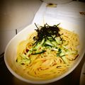 あんそび's cooksnap of when they made かんたん明太子パスタ.