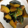 chi−ちゃん's cooksnap of when they made ☆黒豆リメイク☆かぼちゃのいとこ煮！？☆.