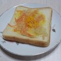 sunbright's cooksnap of when they made おせちリメイク✮柚子香る・なますトースト.