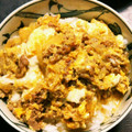 クックS85M5R☆'s cooksnap of when they made 簡単 残り物で卵とじ丼.