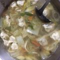 るっち0219's cooksnap of when they made 創味シャンタンで白菜いっぱいの餃子鍋.